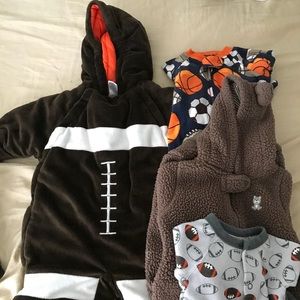 Bundle of 6-9mo one piece outfits